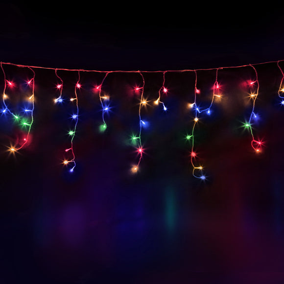 NNEDSZ 32M Christmas Lights Icicle Light 960 LED Multi-coloured Jingle Jollys