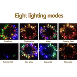 NNEDSZ 32M Christmas Lights Icicle Light 960 LED Multi-coloured Jingle Jollys