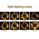 NNEDSZ 32M Christmas Lights Icicle Light 960 LED Warm White Jingle Jollys