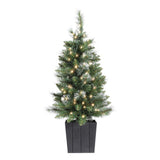 NNEDSZ Jingle Jollys Christmas Tree 90cm Potted Xmas Tree Party Decorations