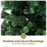 NNEDSZ Jingle Jollys Christmas Tree 1.2M LED Potted Xmas Tree Party Decor 8 Light Modes