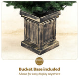 NNEDSZ Jingle Jollys Christmas Tree 1.2M LED Potted Xmas Tree Party Decor 8 Light Modes