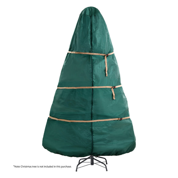 NNEDSZ Jingle Jollys Christmas Tree Storage Bag Fits Up to 9ft Tree Xmas Bag Green
