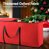 NNEDSZ Christmas Tree Storage Bag Fits Up to 8ft Tree Xmas Bag Red