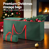 NNEDSZ Christmas Tree Baubles Storage Bag Set Ornaments Container Box