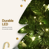 NNEDSZ Jingle Jollys Christmas Tree 1.8m LED Xmas Tree Decorations 874 Tips