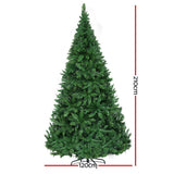 NNEDSZ Jingle Jollys Christmas Tree 2.1m Xmas Tree Decorations 1134 LEDs