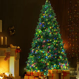 NNEDSZ Jingle Jollys Christmas Tree 2.1m Xmas Tree Decoration 8 Light Mode Multi Colour