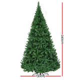 NNEDSZ Jingle Jollys Christmas Tree 2.4m Xmas Tree Decorations 1488 LEDs