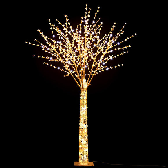NNEDSZ 2.1M Christmas Tree 780 LED Lights Cherry Blossom Trees Jingle Jollys