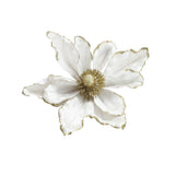 NNEDSZ Jingle Jollys 14Pcs Christmas Tree Flower Set Xmas Garland Wreath Magnolia White