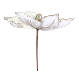 NNEDSZ Jingle Jollys 14Pcs Christmas Tree Flower Set Xmas Garland Wreath Magnolia White
