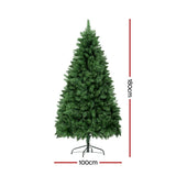 NNEDSZ Jingle Jollys Christmas Tree 1.8m RGB Remote LED Tree Party Decoration 890 Tips