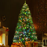 NNEDSZ Jingle Jollys Christmas Tree 1.8m RGB Remote LED Tree Party Decoration 890 Tips