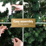 NNEDSZ Jingle Jollys Christmas Tree 2.7M LED Xmas Tree Party Decorations 2590 Tips