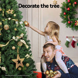 NNEDSZ Jingle Jollys Christmas Tree 2.7M LED Xmas Tree Party Decorations 2590 Tips