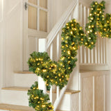 NNEDSZ 20M Christmas Garland LED Lights Party Xmas Decorations 1400 Tips