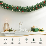 NNEDSZ 5M Christmas Garland LED Lights Party Xmas Decorations 380 TIPS