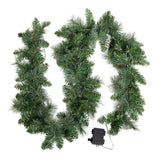 NNEDSZ Jingle Jollys 1.8m Christmas Garland with LED lights Party Xmas Decorations