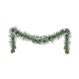 NNEDSZ Jingle Jollys 3M Christmas Garland Pre-lit LED Lights Snow Frosted Tips Decor
