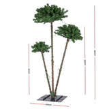 NNEDSZ Jingle Jollys Christmas Tree 3-in-1 LED Xmas Palm Tree Party Decor 1.2/1.5/1.8M