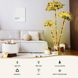 NNEDSZ Jingle Jollys Christmas Tree 3-in-1 LED Xmas Palm Tree Party Decor 1.2/1.5/1.8M