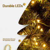 NNEDSZ Jingle Jollys Christmas Tree 3-in-1 LED Xmas Palm Tree Party Decor 1.2/1.5/1.8M