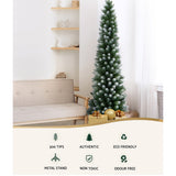 NNEDSZ Jingle Jollys Christmas Tree 1.8m Xmas Tree Decorations Snowy 300 Tips