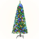 NNEDSZ Jingle Jollys 1.8M Pre-lit Christmas Tree 8 Mode Multi Colour 200 LED Light Xmas