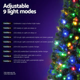 NNEDSZ Jingle Jollys 1.8M Pre-lit Christmas Tree 8 Mode Multi Colour 200 LED Light Xmas