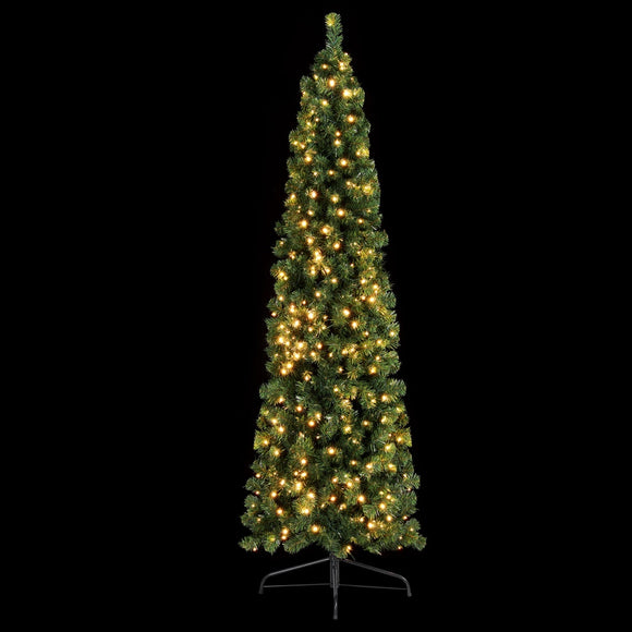 NNEDSZ Jingle Jollys Christmas Tree 2.1M Corner Xmas Tree Party Decorations 430 Tips