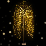 NNEDSZ 2.1M Christmas Tree 600 LED Solar Jingle Jollys