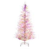 NNEDSZ Jingle Jollys 1.8M LED Christmas Tree 8 Modes Adjustable Multi Color Light Snowy