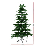 NNEDSZ Jingle Jollys Christmas Tree 2.1M LED Sparse Xmas Tree 860 Tips Party Decoration