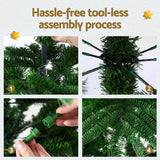 NNEDSZ Jingle Jollys Christmas Tree 2.1M LED Sparse Xmas Tree 860 Tips Party Decoration