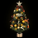 NNEDSZ Jingle Jollys Tabletop Christmas Tree 60CM LED Xmas Tree Tree Topper Ornaments