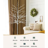 NNEDSZ 1.5M Christmas Tree 304 LED Solar Jingle Jollys