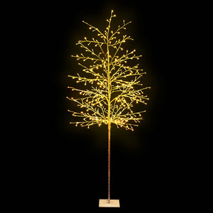 NNEDSZ 2.1M Christmas Tree 480 LED Solar Jingle Jollys
