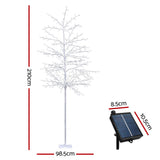 NNEDSZ 2.1M Christmas Tree 480 LED Solar Jingle Jollys