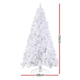 NNEDSZ Jingle Jollys Christmas Tree 2.1m 500 LED Xmas Tree Decorations White 1260 Tips