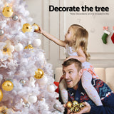 NNEDSZ Jingle Jollys Christmas Tree 2.1m 500 LED Xmas Tree Decorations White 1260 Tips