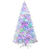 NNEDSZ Jingle Jollys Christmas Tree 2.1m RGB Remote Xmas Party Decorations 1310 Tips