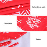 NNEDSZ Christmas Tree Skirt 90cm Snowflake Ornaments Party Decorations