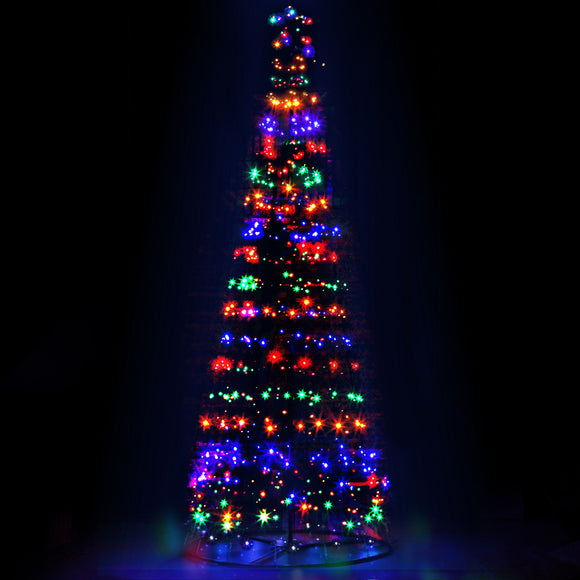 NNEDSZ 3.6M Christmas Tree 400 LED Solar Jingle Jollys