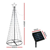 NNEDSZ 3.6M Christmas Tree 400 LED Solar Jingle Jollys