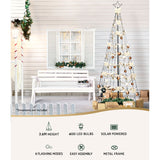 NNEDSZ 3.6M Christmas Tree 400 LED Solar Jingle Jollys