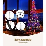 NNEDSZ 3.6M Christmas Tree 400 LED Solar Jingle Jollys
