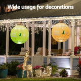 NNEDSZ Christmas Inflatable Ball Led  60cm Decoration Giant Bauble Gold
