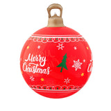 NNEDSZ Jingle Jollys Christmas Inflatable Ball 60cm Led Illuminated Xmas Decoration Red