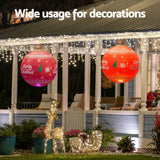 NNEDSZ Jingle Jollys Christmas Inflatable Ball 60cm Led Illuminated Xmas Decoration Red